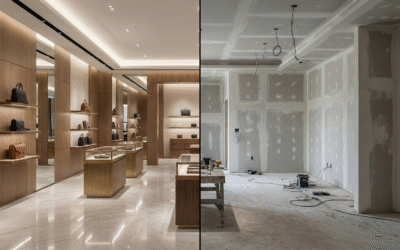 Varejo de Luxo e Escritórios: Como o acabamento define o preço do seu produto